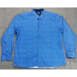 Barabas Men's Button Up Long Sleeve Dress Shirt Size‎ 3XL